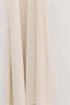 BASERANGE Adjustable Strap Apron Dress Collection, from Portugal. Color: Off-white (BAS-DRAP-RS-000-MIBAI)